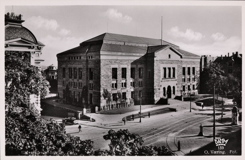 Nasjonalbiblioteket anno 1930