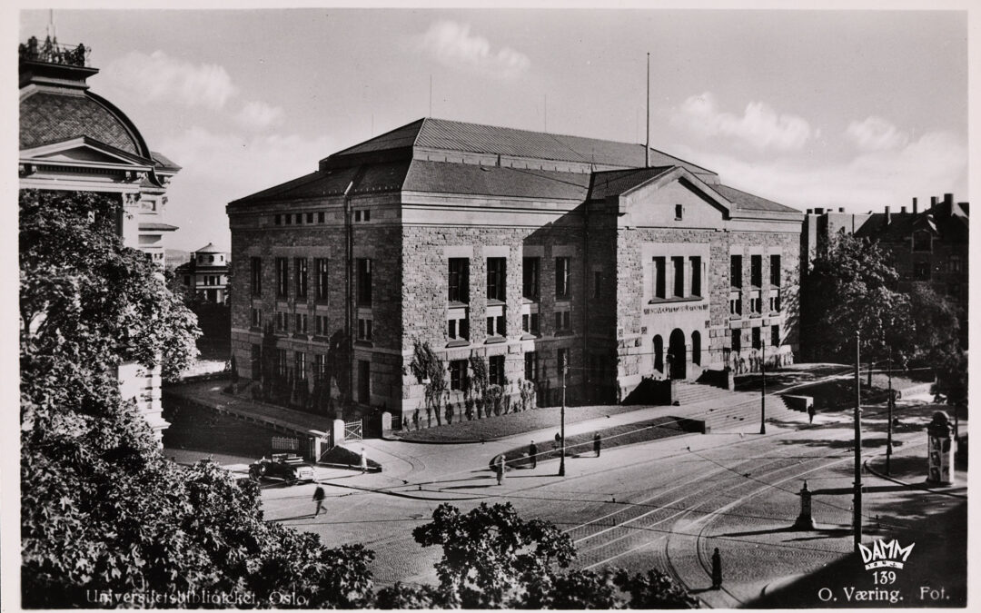 Nasjonalbiblioteket anno 1930