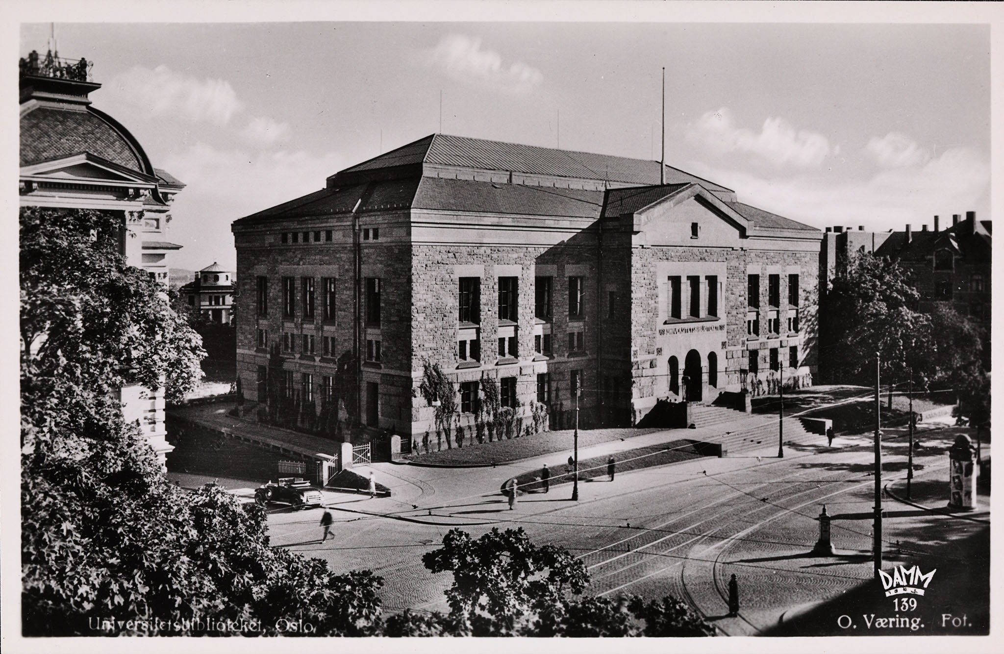 Nasjonalbiblioteket anno 1930